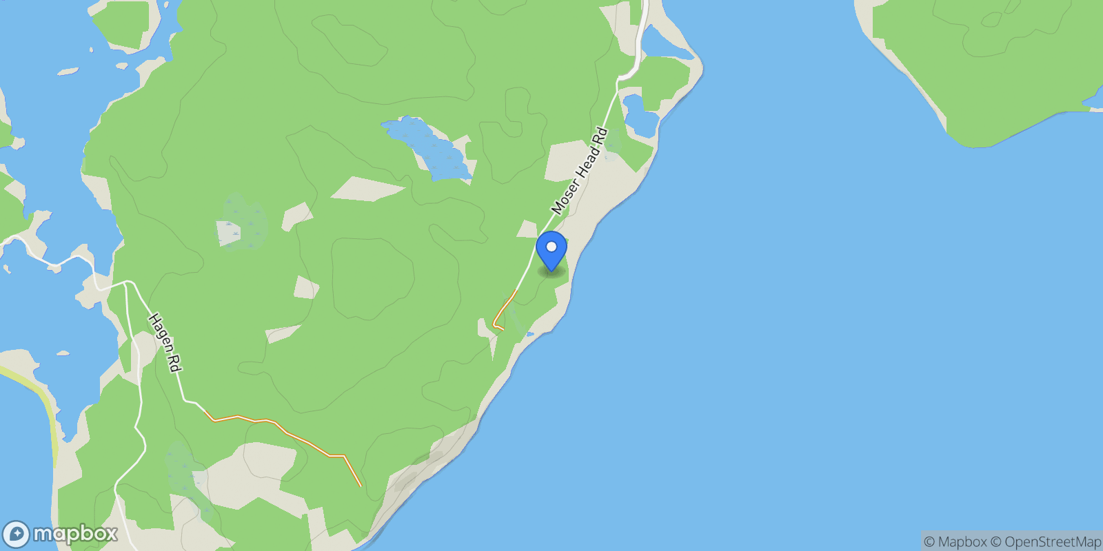 Map showing 280 Moser Head Road, West Jeddore, NS B0J 1P0, West Jeddore, Nova Scotia, Canada.