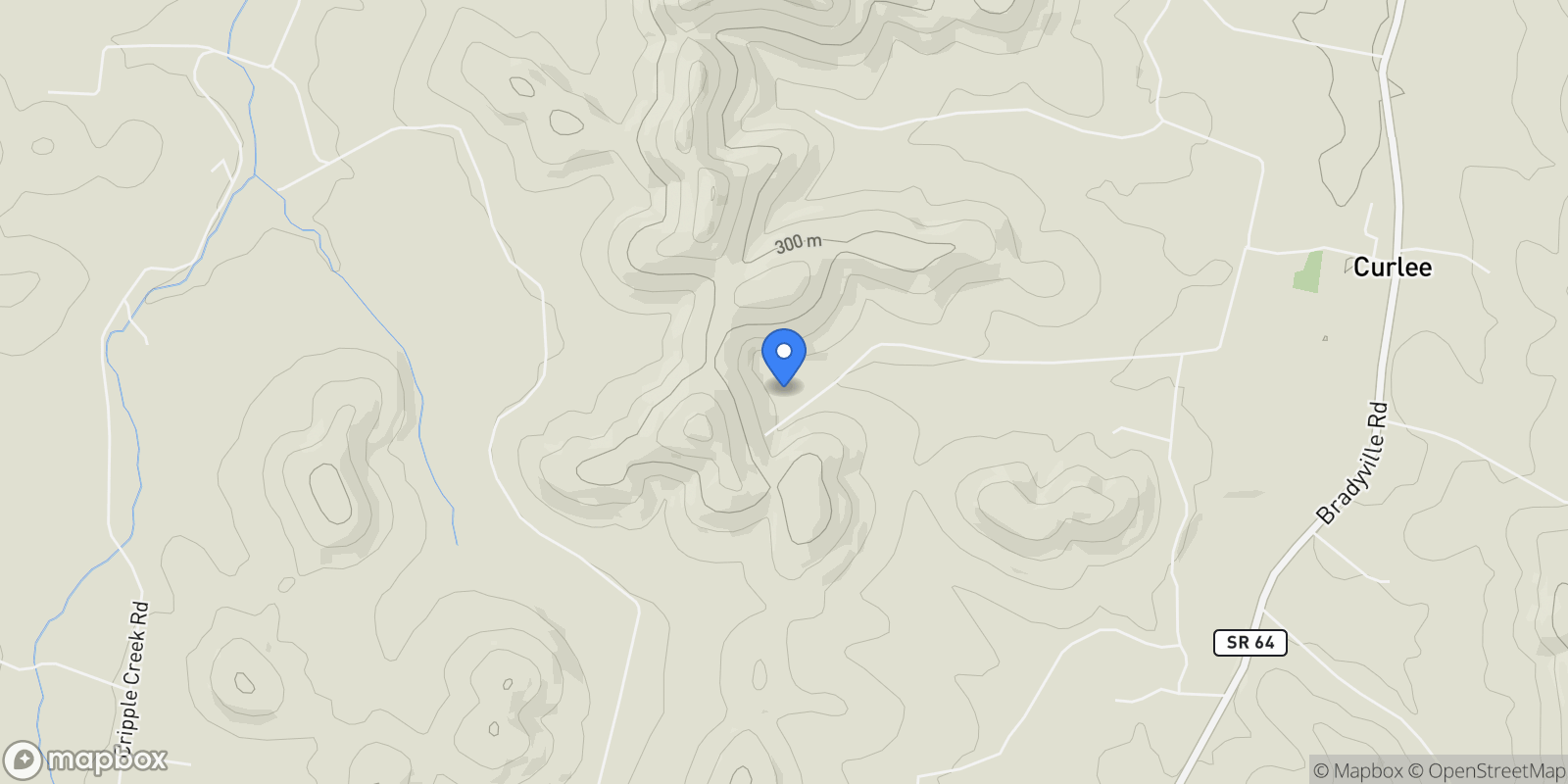 Map showing 1036 Reed Hollow Rd , Readyville, TN 37149, Readyville, Tennessee, United States.