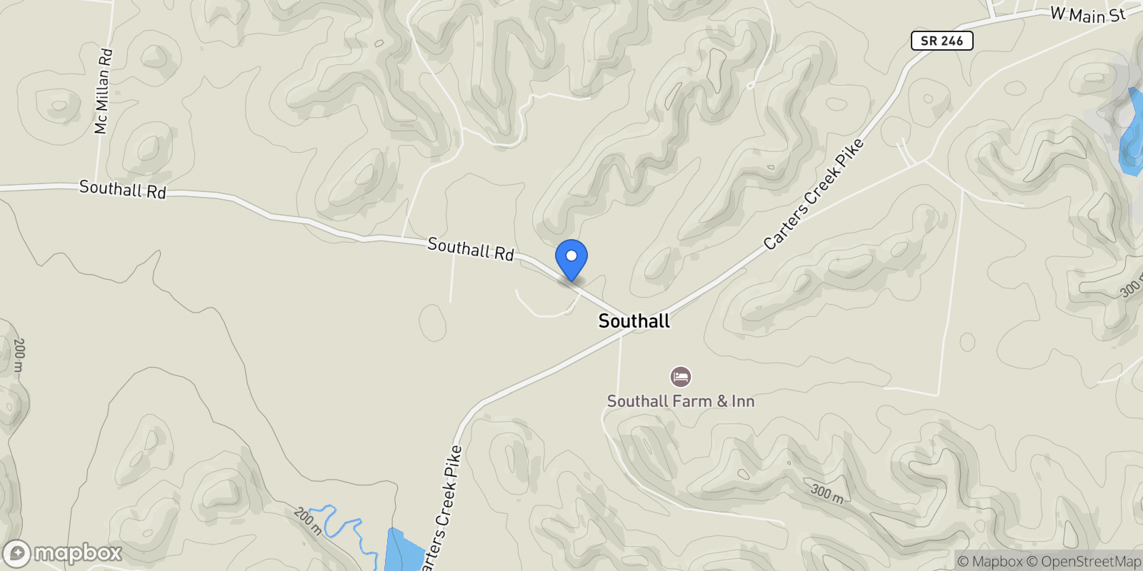 Map showing 0 Southall Rd Lot 1 , Franklin, TN 37064, Franklin, Tennessee, United States.