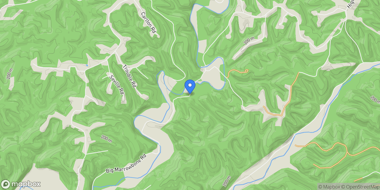 Map showing 0 Big Marrrowbone Rd, Ashland City, TN 37015, Pegram, Tennessee, United States.