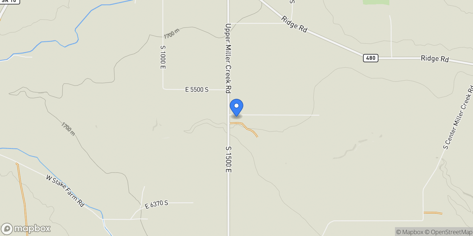 Map showing 1548 E 5700, Price, UT 84501, Price, Utah, United States.