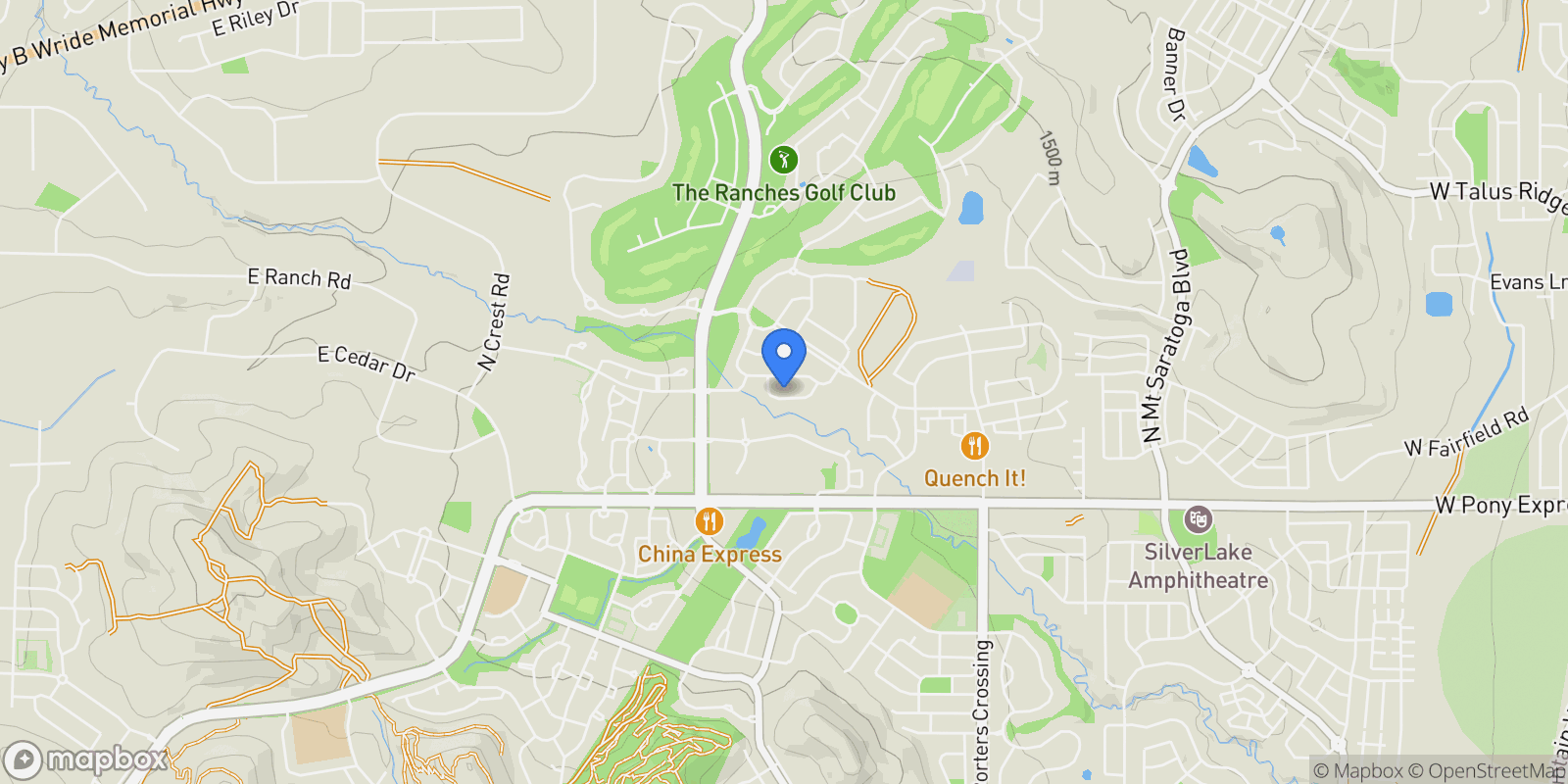 Map showing 3701 E Gullane Rd, Eagle Mountain, UT 84005, Eagle Mountain, Utah, United States.