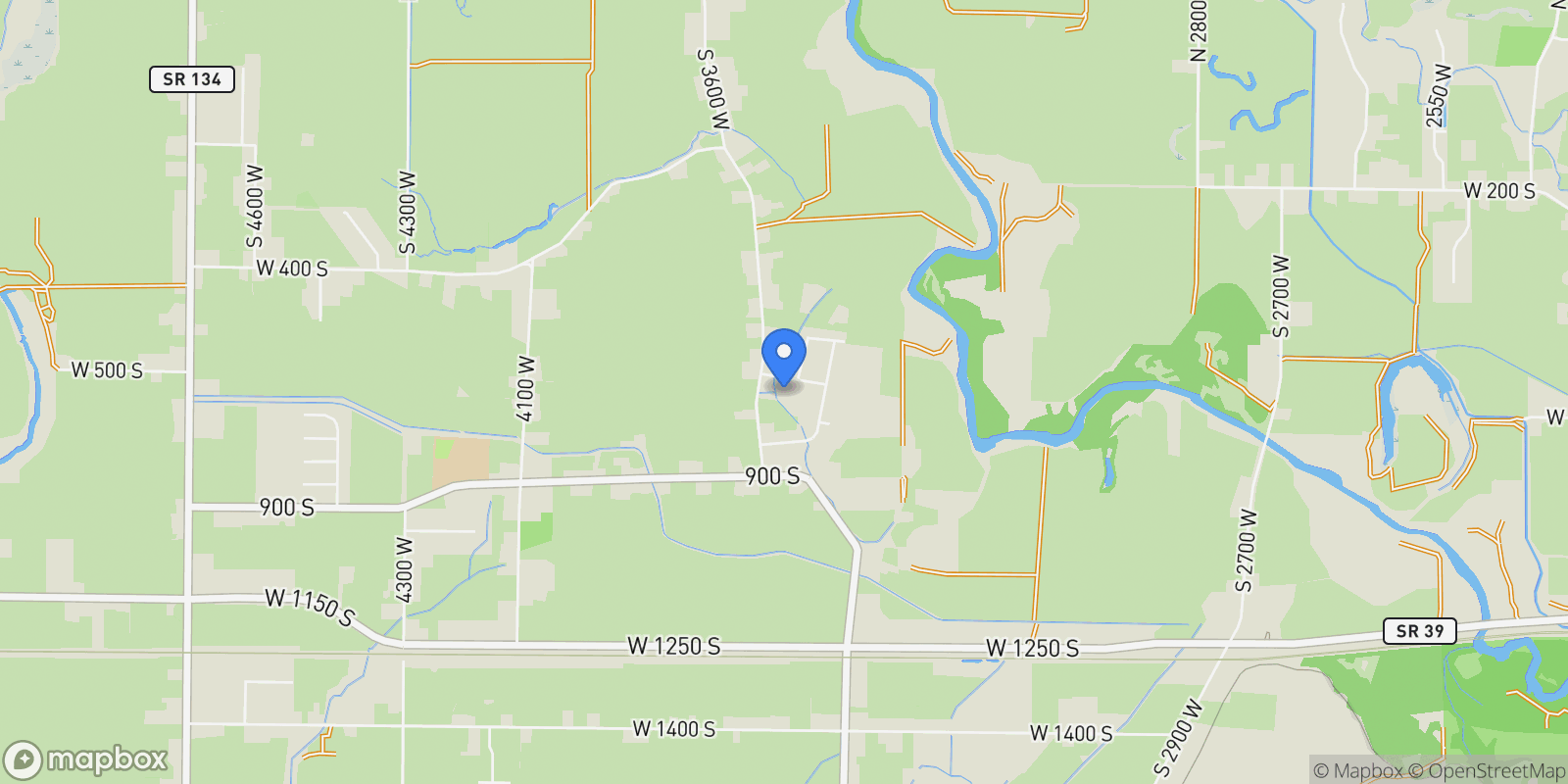 Map showing 3581 W 725 S 105, Ogden, Utah, United States.
