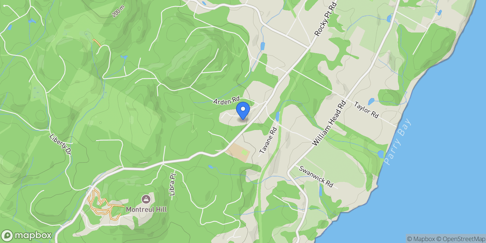 Map showing 4910 Rocky Point Rd, Metchosin, British Columbia, Canada.