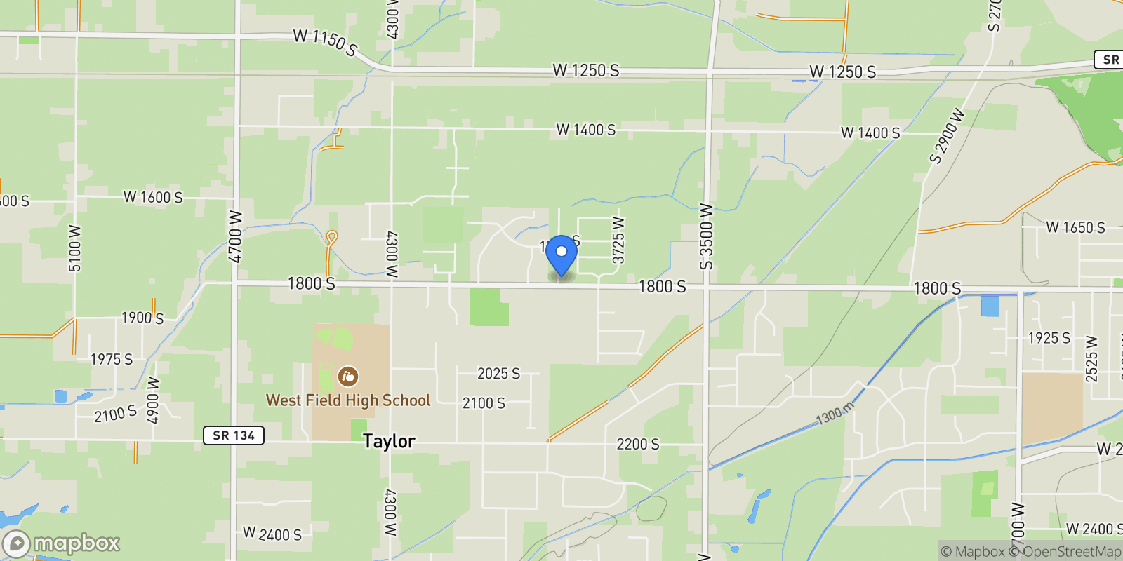Map showing 1788 S 3875 230, Ogden, Utah, United States.