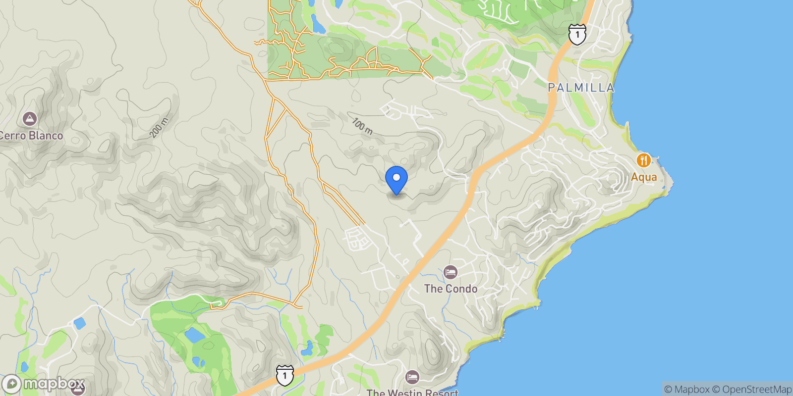Map showing 27 Manzana 3, San José del Cabo, Baja California Sur, Mexico.