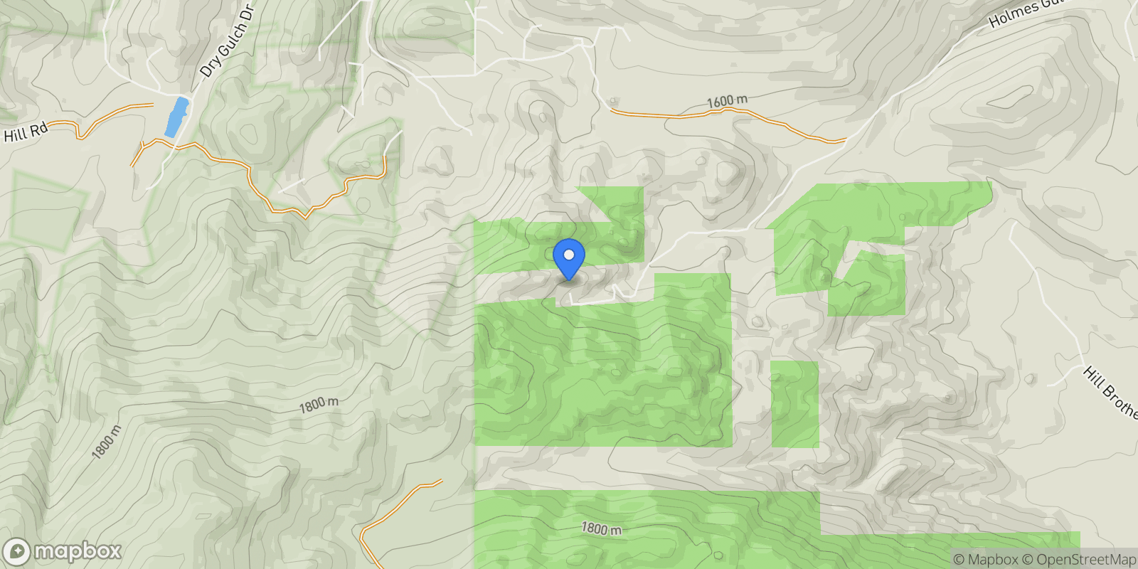 Map showing 100 Big Indian Gulch Road, Montana City, MT 59634, Clancy, Montana, United States.