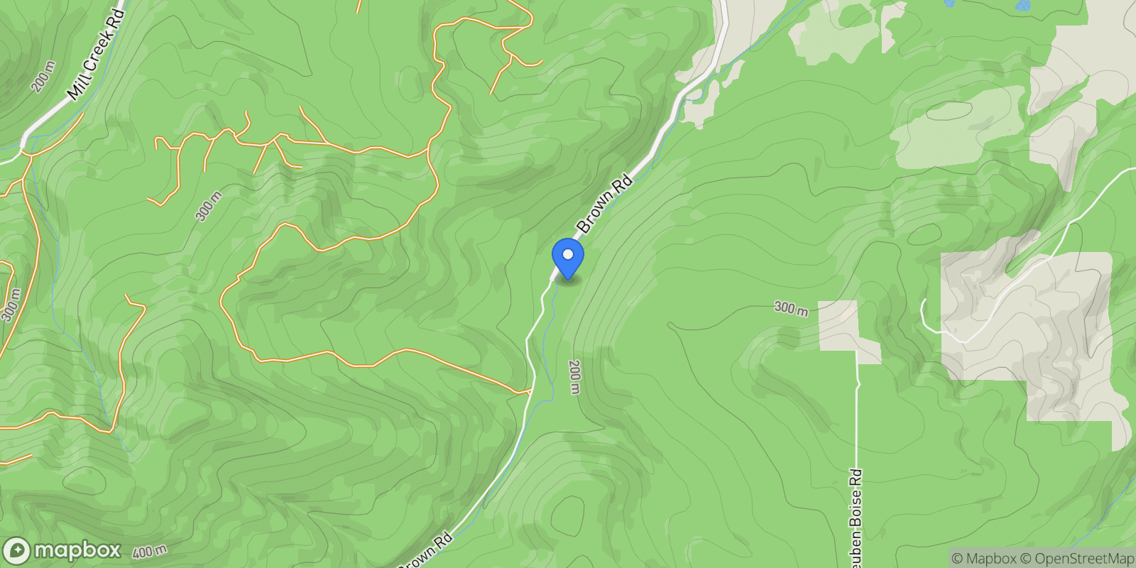 Map showing 17925 Brown RD, Dallas, Oregon, United States.