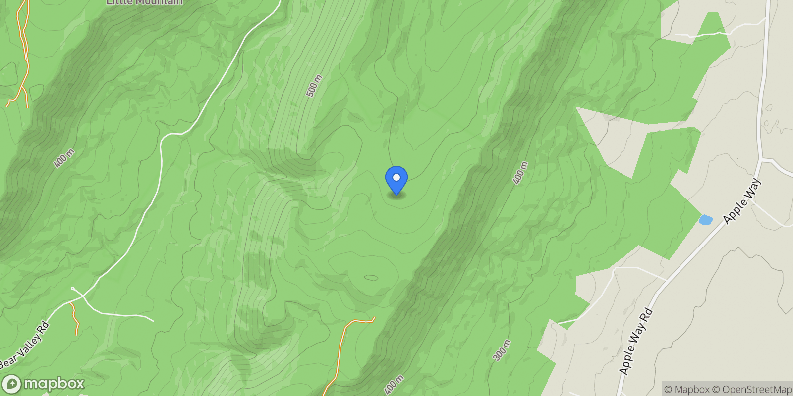 Map showing 0 APPLEWAY, CHAMBERSBURG, PA 17201, Fort Loudon, Pennsylvania, United States.