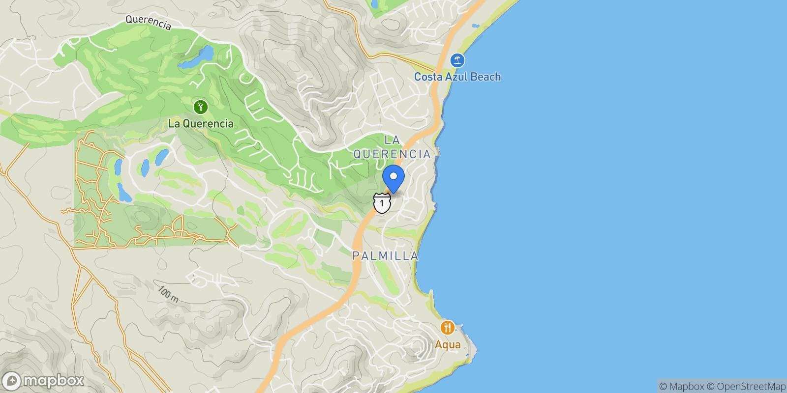 Map showing 89 Caleta Loma - Palmilla, San José del Cabo, Baja California Sur, Mexico.