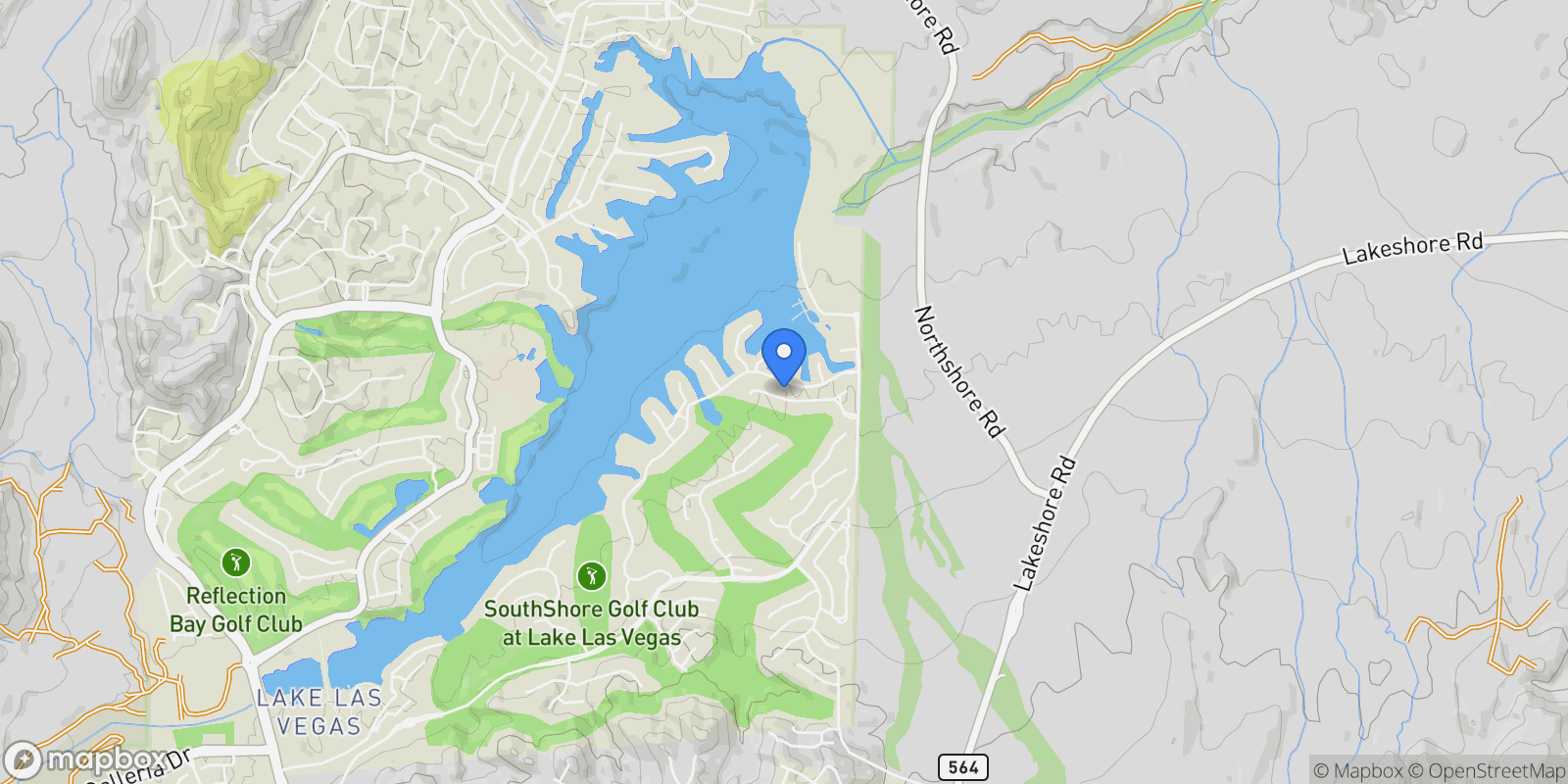 Map showing 20 Via Paradiso Street, Henderson, NV 89011, Henderson, Nevada, United States.