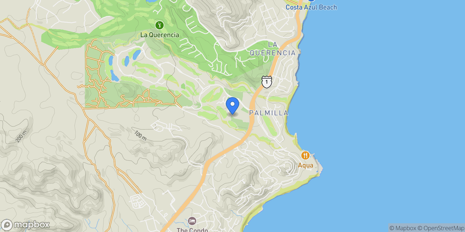 Map showing 1114, Palmilla, Baja California Sur, Mexico.