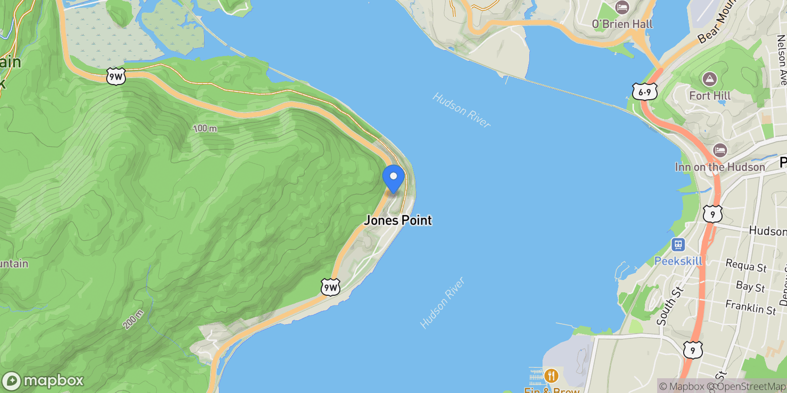 Map showing 8 Ayers Road, Tomkins Cove, NY 10986, Tomkins Cove, New York, United States.
