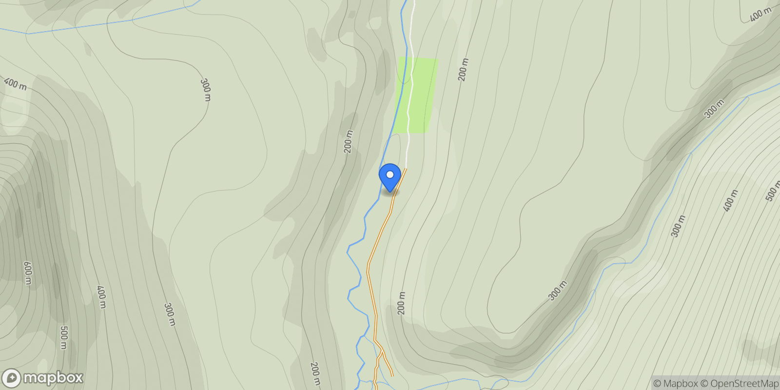 Map showing 60995 Resurrection Creek Road, Hope, AK 99605, Hope, Alaska, United States.
