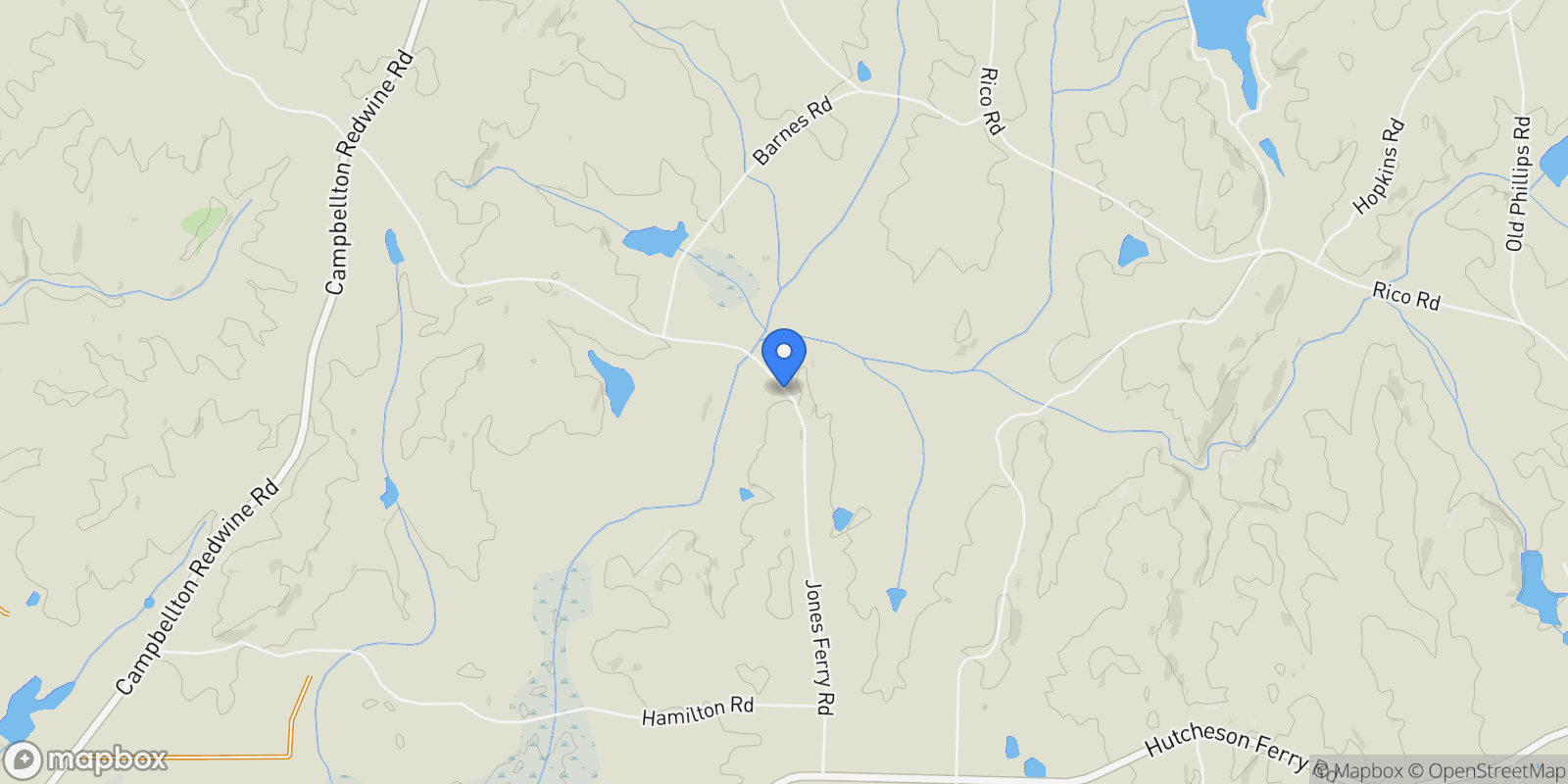 Map showing 0 Jones Ferry Road No. 1, Chattahoochee Hills, GA 30268, Chattahoochee Hills, Georgia, United States.