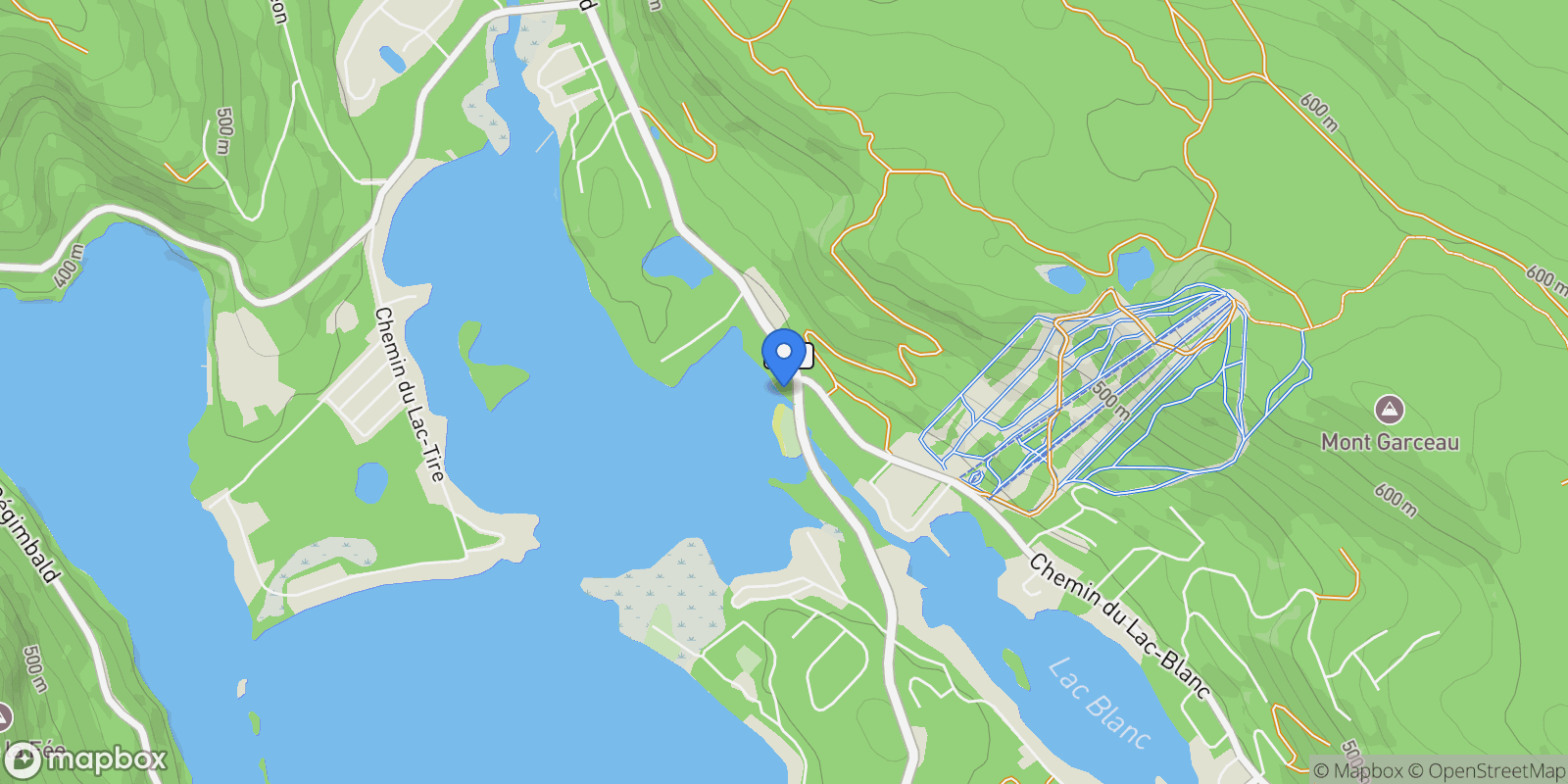 Map showing 541 Route 125 N., Saint-Donat, QC J0T2C0, Saint-Donat-de-Montcalm, Quebec, Canada.