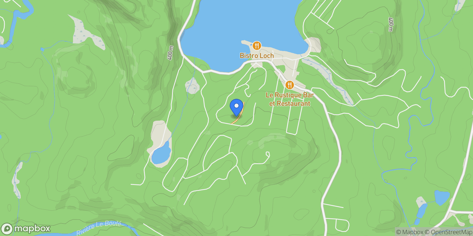 Map showing 304-15 Imp. du Cardinal, Lac-Supérieur, QC J0T1P0, Lac-Supérieur, Quebec, Canada.