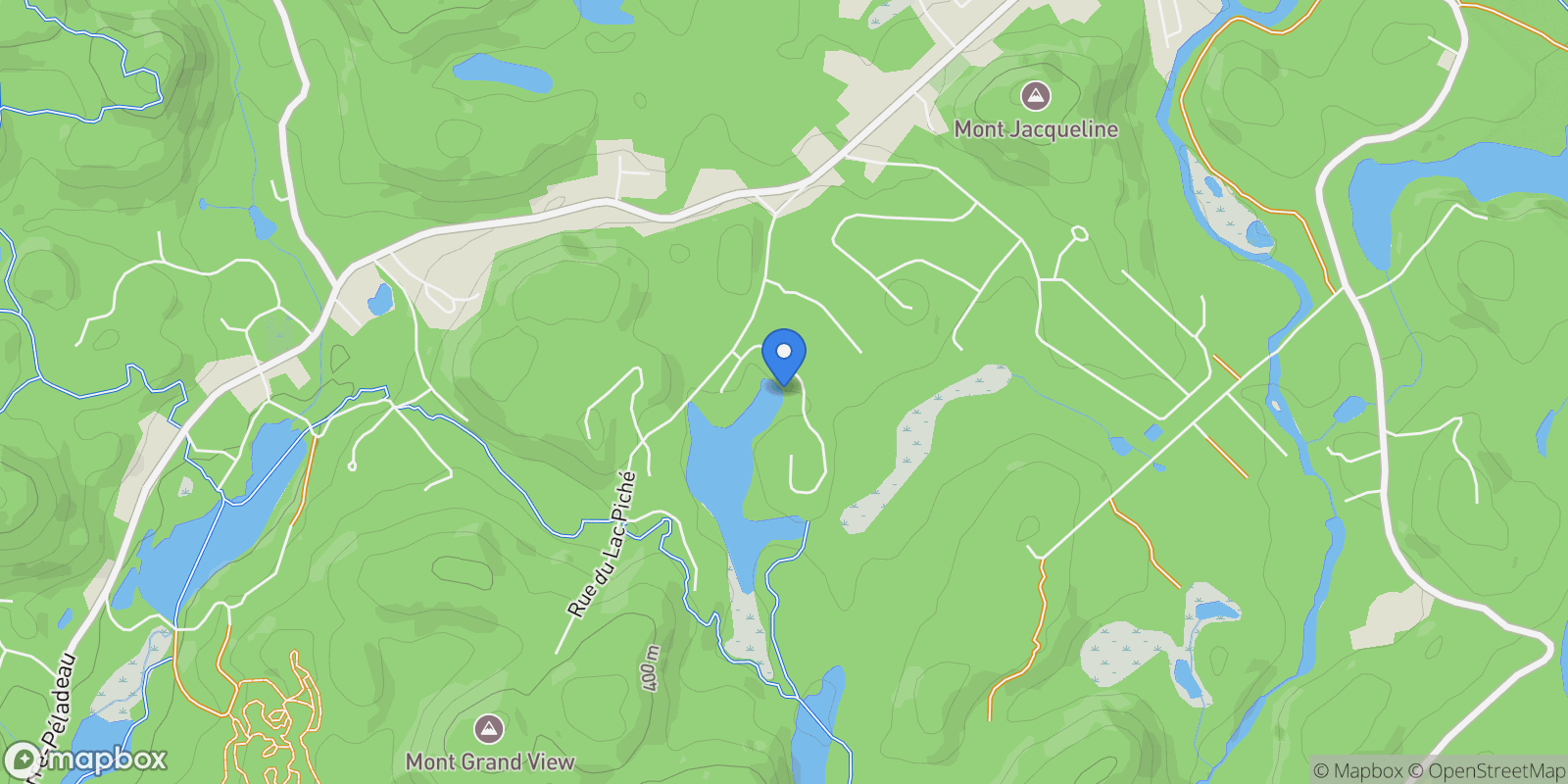 Map showing 29 Rue Boréale, Sainte-Marguerite-du-Lac-Masson, QC J0T1L0, Sainte-Marguerite-du-Lac-Masson, Quebec, Canada.