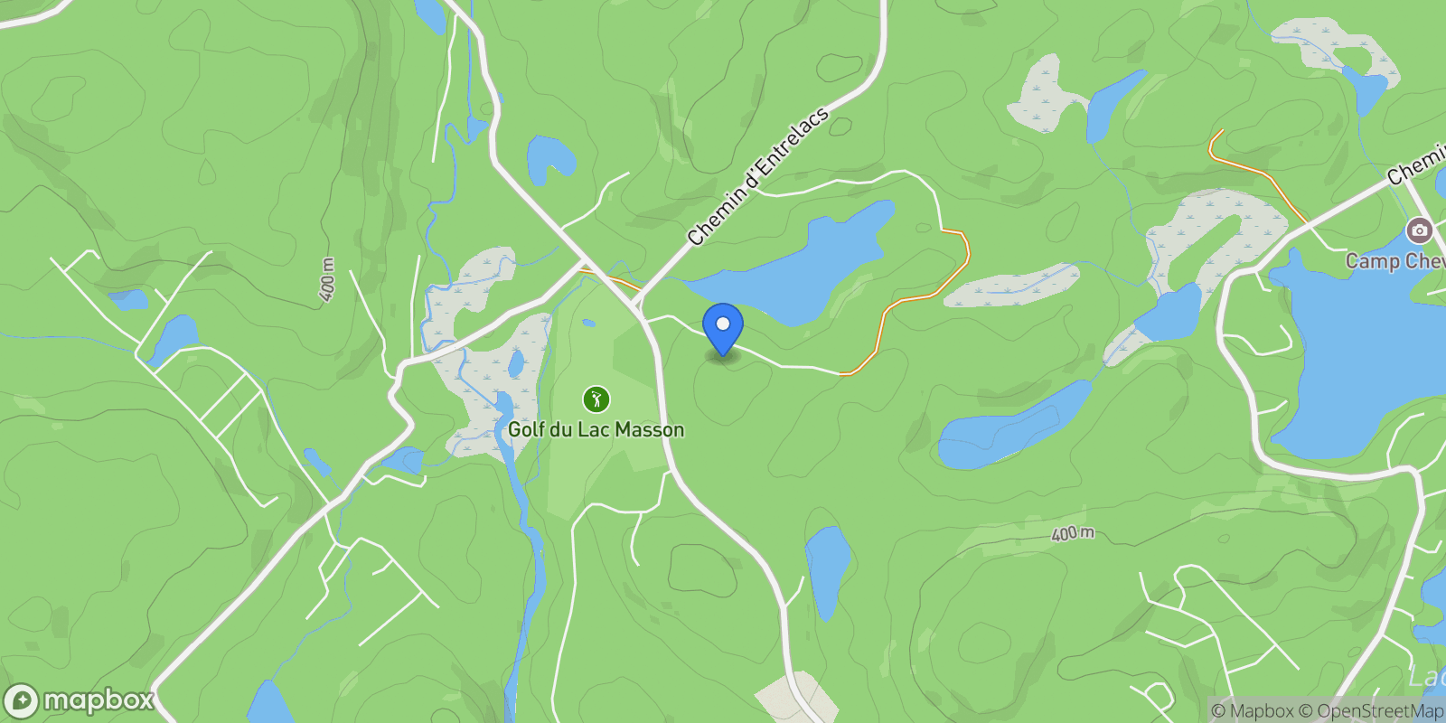 Map showing 149 Rue du Lac-Walfred S., Sainte-Marguerite-du-Lac-Masson, QC J0T1L0, Sainte-Marguerite-du-Lac-Masson, Quebec, Canada.