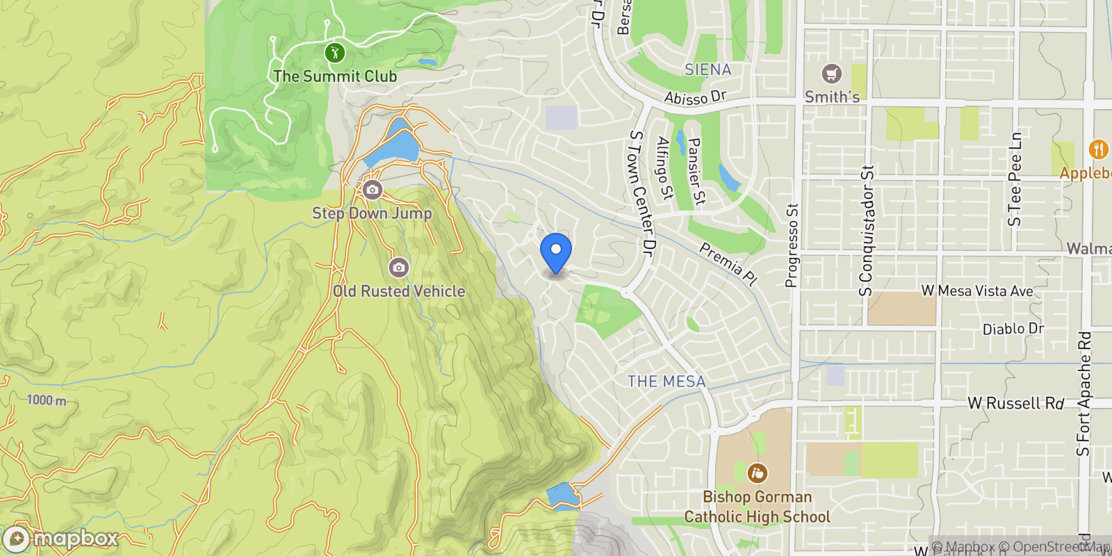 Map showing 5364 Succulent Rose Drive, Las Vegas, Nevada, United States.