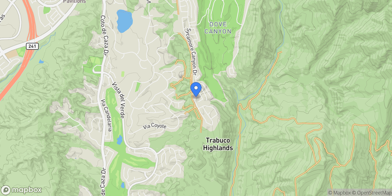 Map showing 2 Dellwood , Trabuco Canyon, CA 92679, Trabuco Canyon, California, United States.