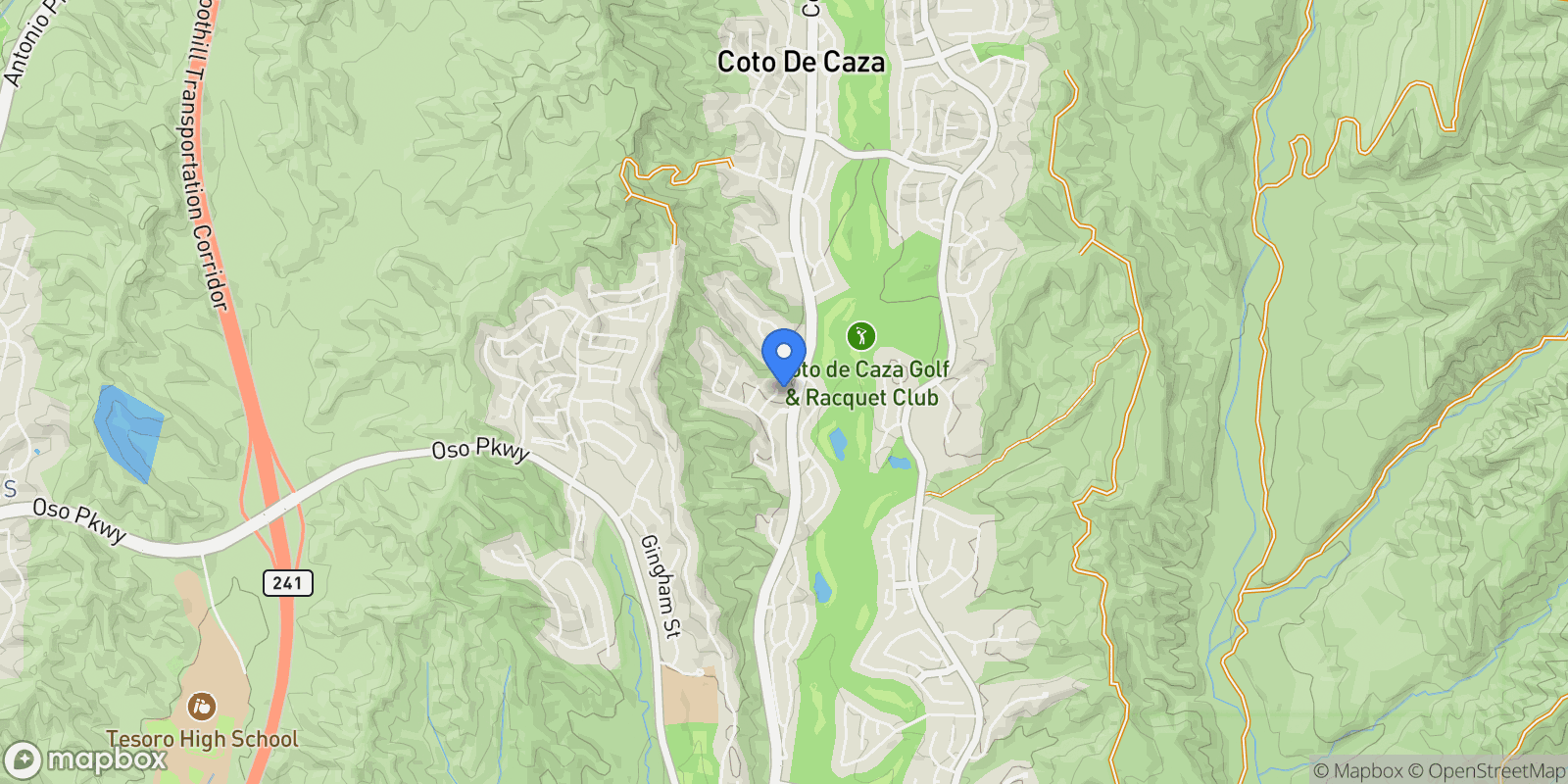 Map showing 4 Danville Lane , Coto de Caza, CA 92679, Trabuco Canyon, California, United States.