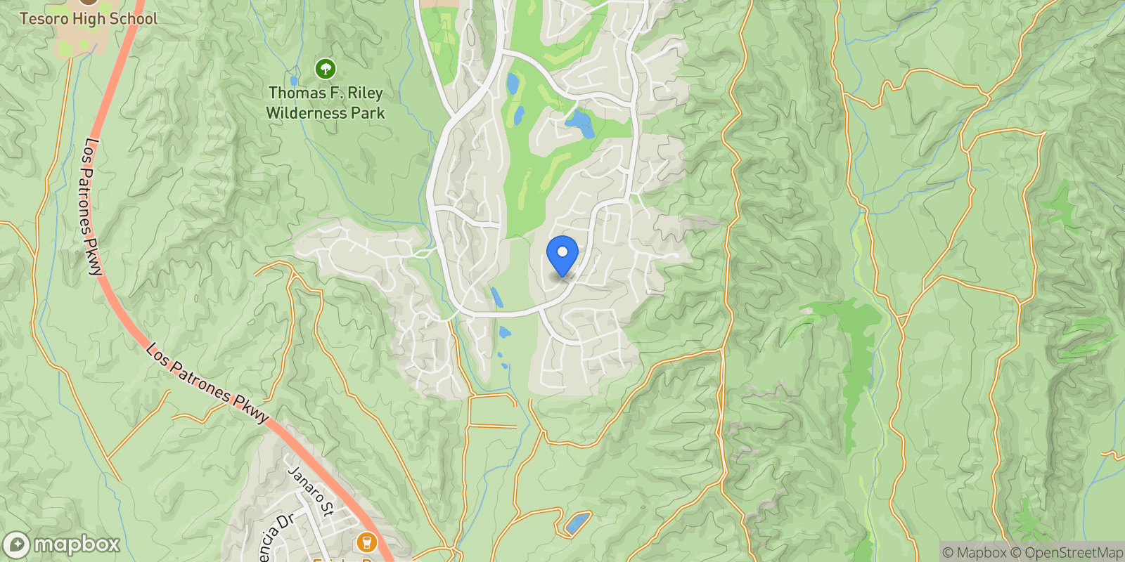 Map showing 2 Michener Lane, Coto De Caza, CA, United States.