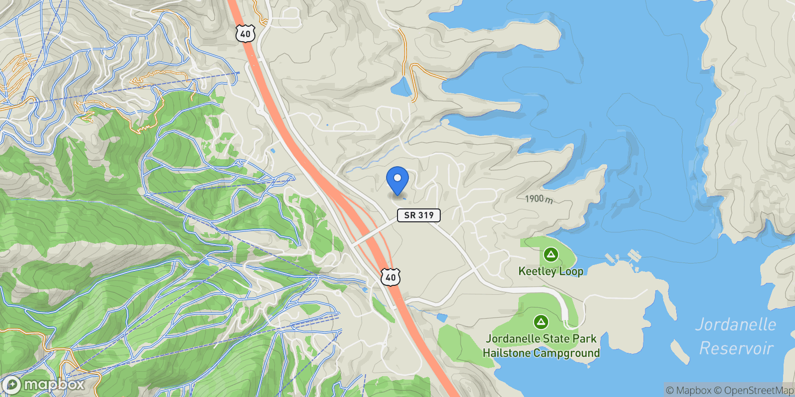 Map showing 1364 W StillwaterDrive #R111, Mayflower Mountain, UT 84032, Heber City, Utah, United States.