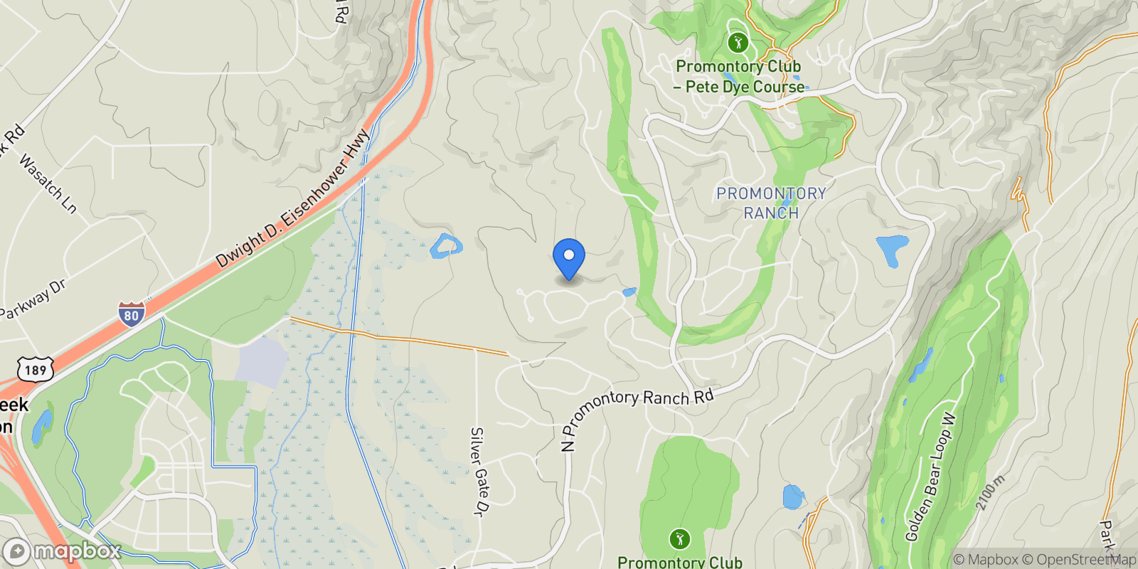 Map showing 2350 E Westview Trl Lot 32, Park City, UT 84098, Park City, Utah, United States.