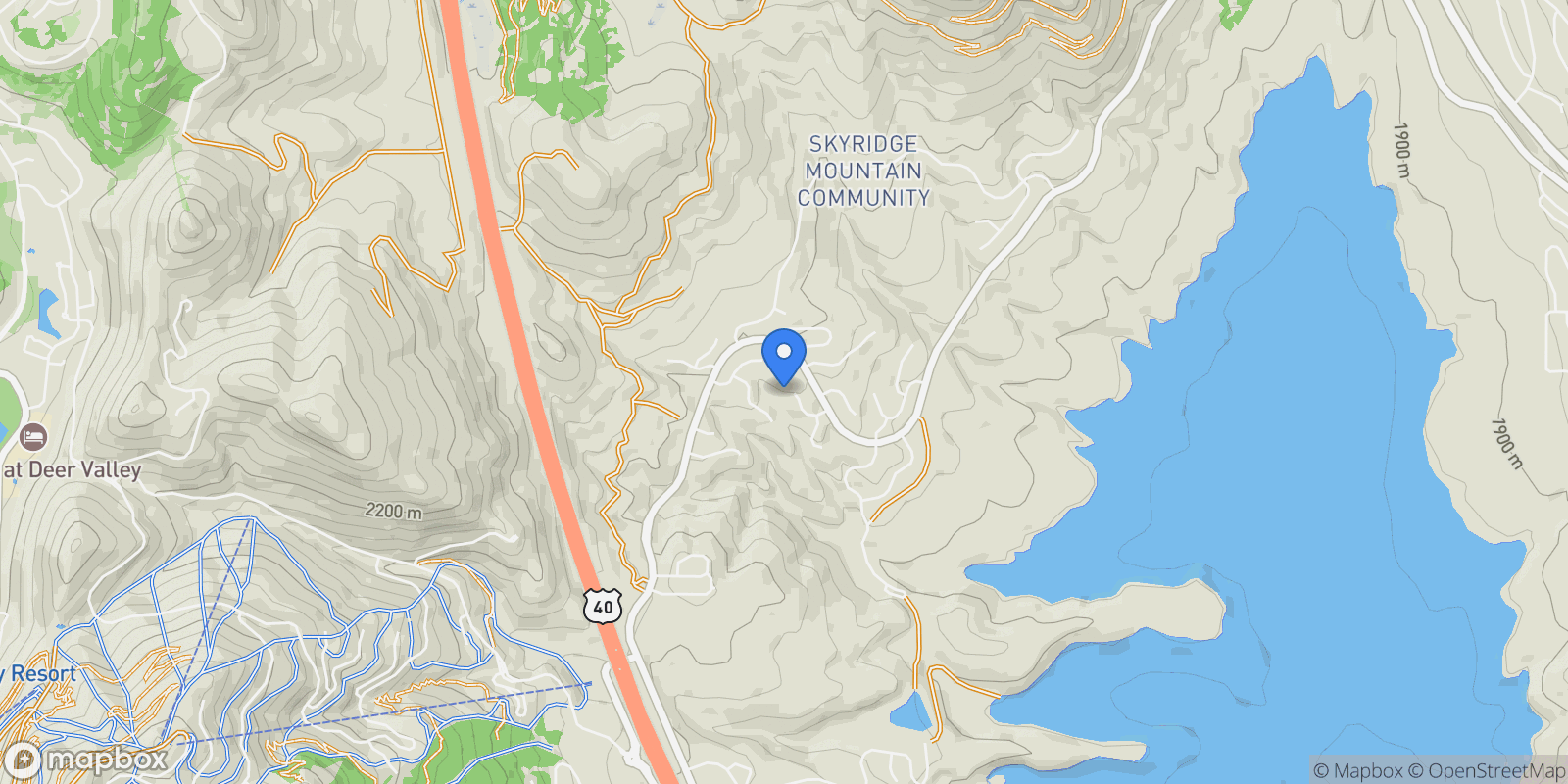 Map showing 1717 W Centaur Ct, Mayflower Mnt, UT 84032, Heber City, Utah, United States.