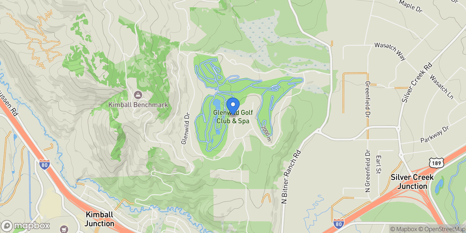Map showing 7435 Foxglove Court, Park City, UT 84098, Park City, Utah, United States.