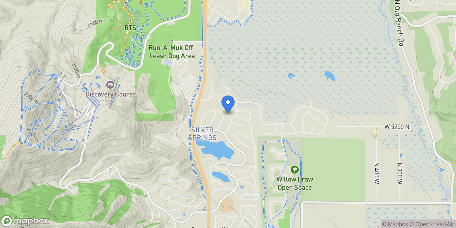 Map showing 5201 Creek Stone Court , Park City, UT 84098, Park City, Utah, United States.