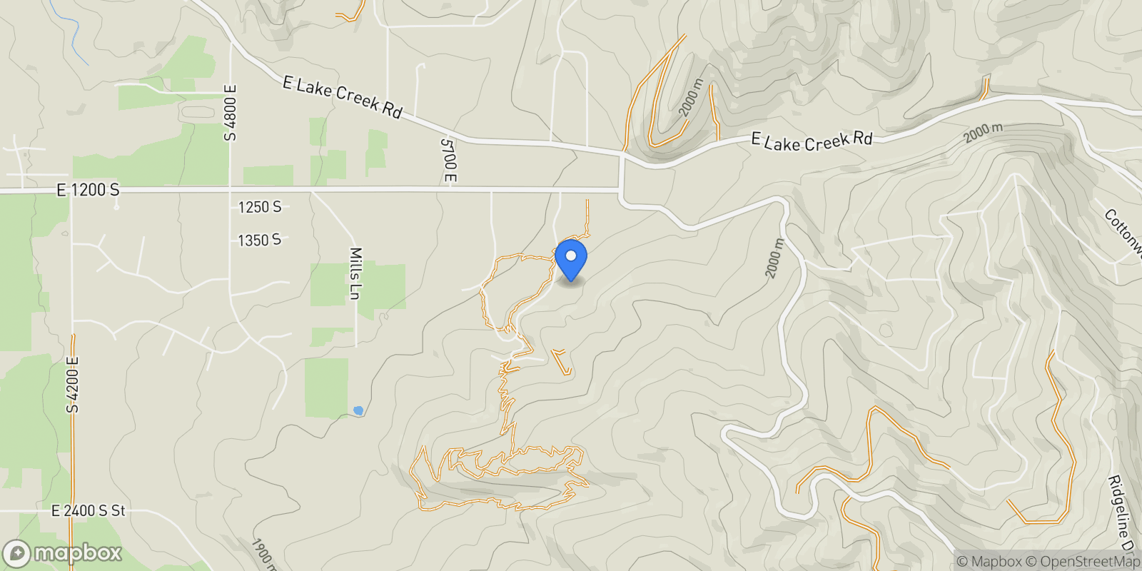 Map showing 6008 E Remuda Run Dr Lot 18, Heber City, UT 84032, Heber City, Utah, United States.
