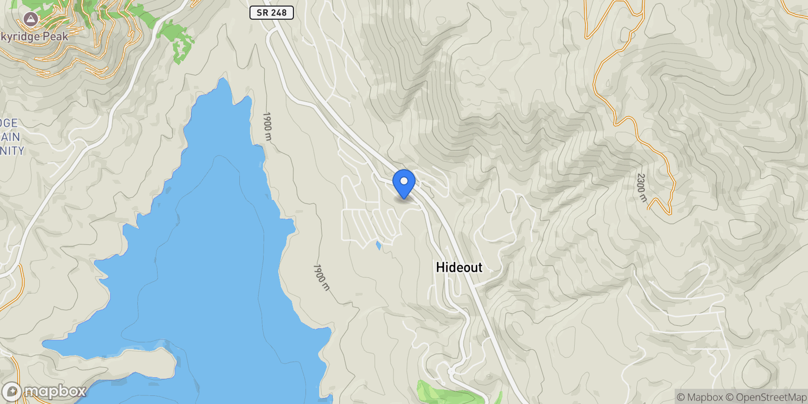 Map showing 678 E Silver Hill Loop, Lot 93 , Hideout, UT 84036, Kamas, Utah, United States.