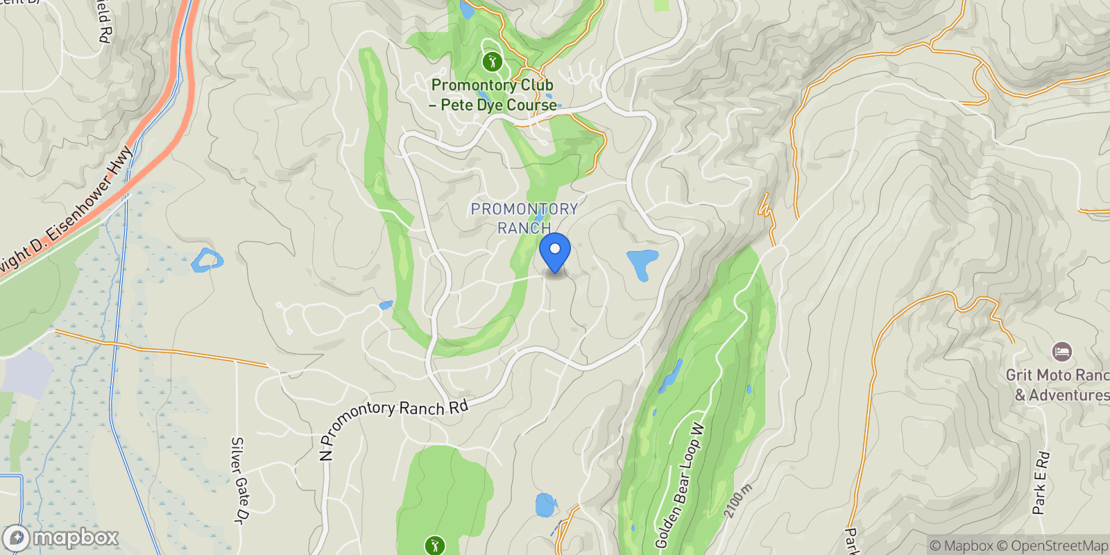 Map showing 3428 E Westview Trail, Park City, UT 84098, Park City, Utah, United States.