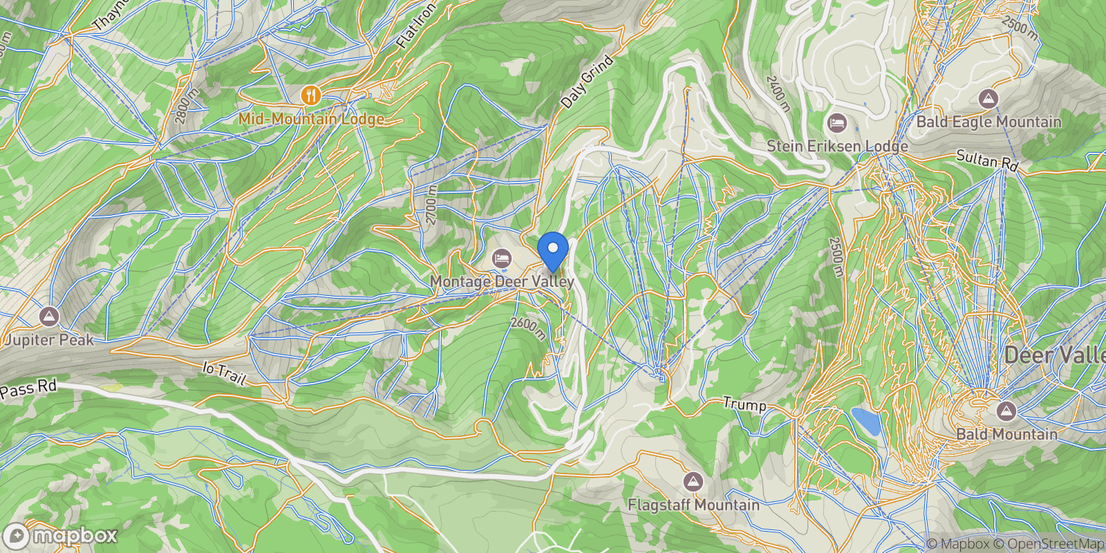 Map showing 9300 Marsac Avenue #B603, Park City, UT 84060, Park City, Utah, United States.