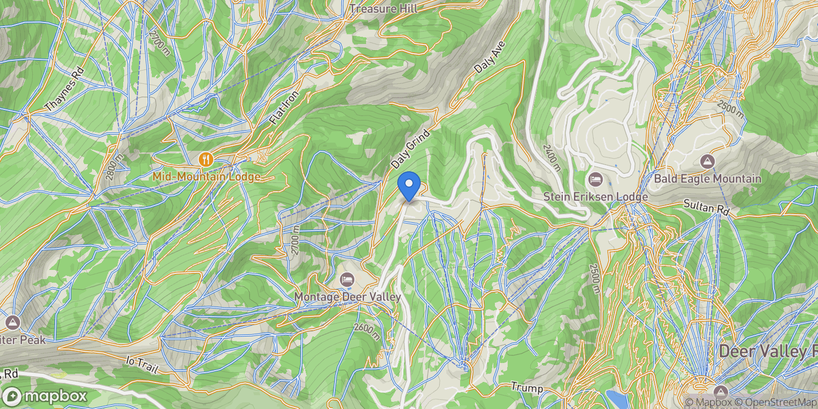 Map showing 9300 Marsac Avenue, A302, Park City, UT 84060, Park City, Utah, United States.