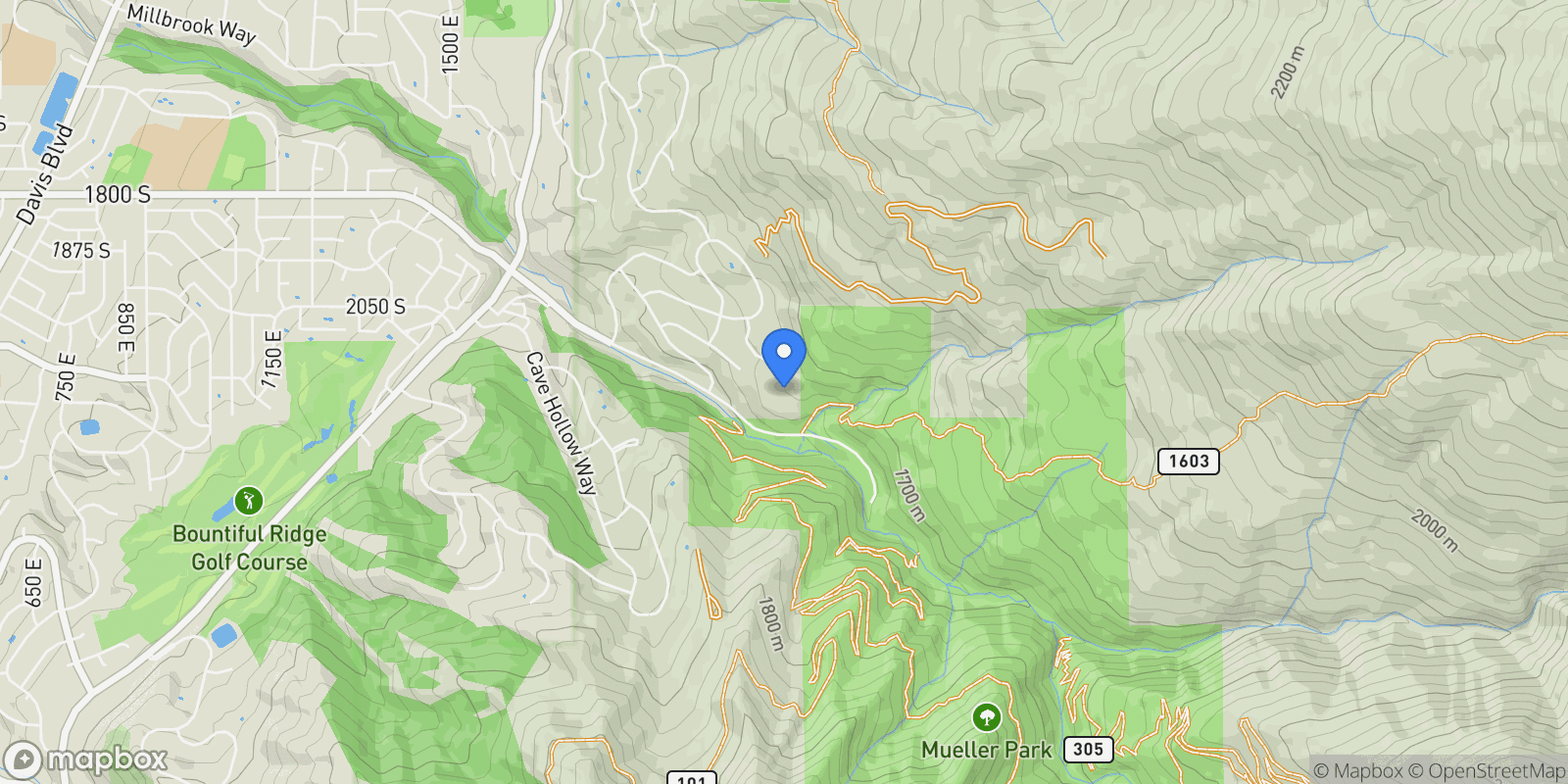 Map showing 2091 S Windsor Park Circle, Bountiful, UT 84010, Bountiful, Utah, United States.