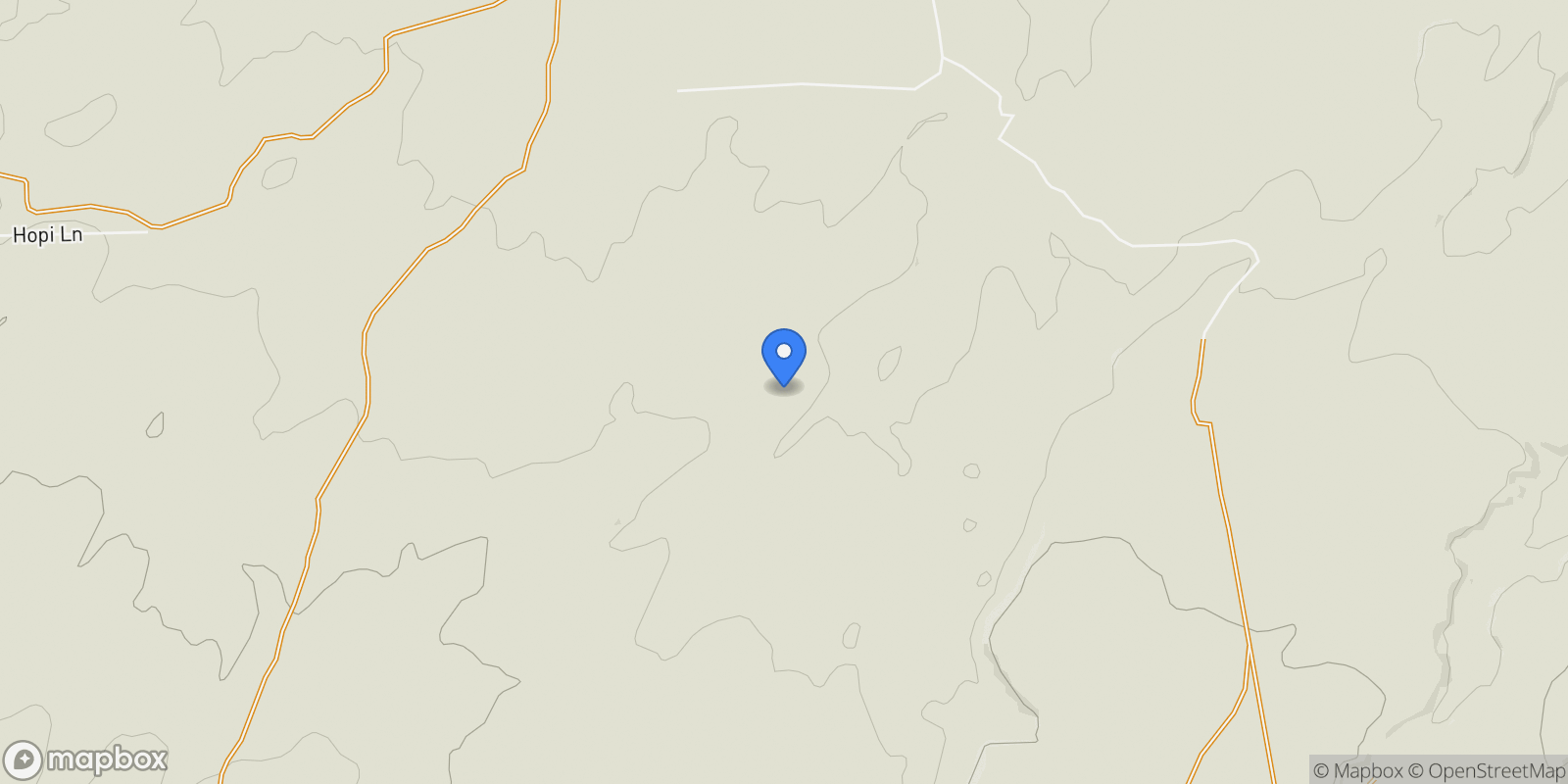 Map showing 14 County Road 5309, Concho, AZ 85924, Concho, Arizona, United States.
