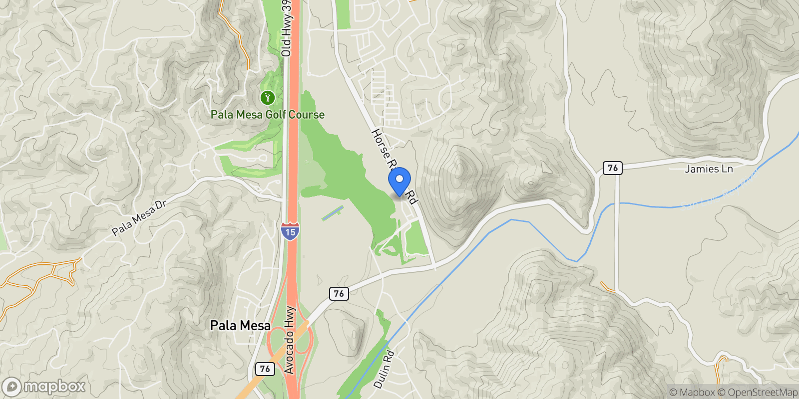 Map showing 34758 Criollo Way , Fallbrook, CA 92028, Fallbrook, California, United States.
