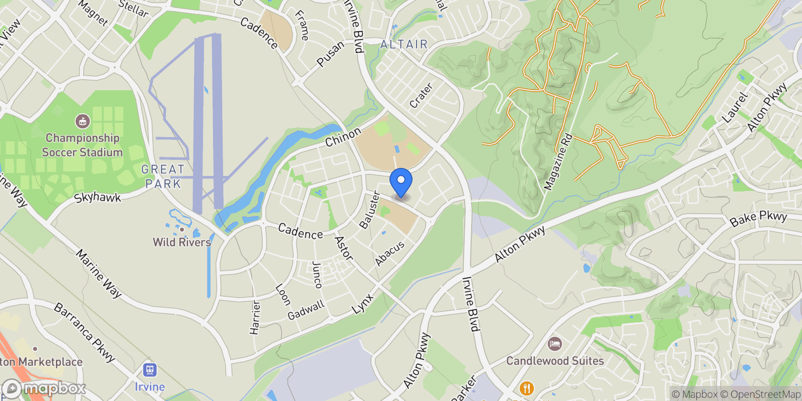 Map showing 205 Culture , Irvine, CA 92618, Irvine, California, United States.