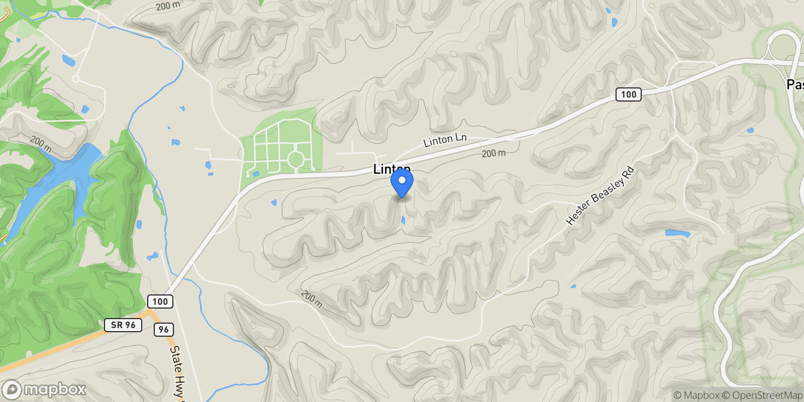 Map showing 9005 Highway 100, Nashville, TN 37221, Nashville, Tennessee, United States.