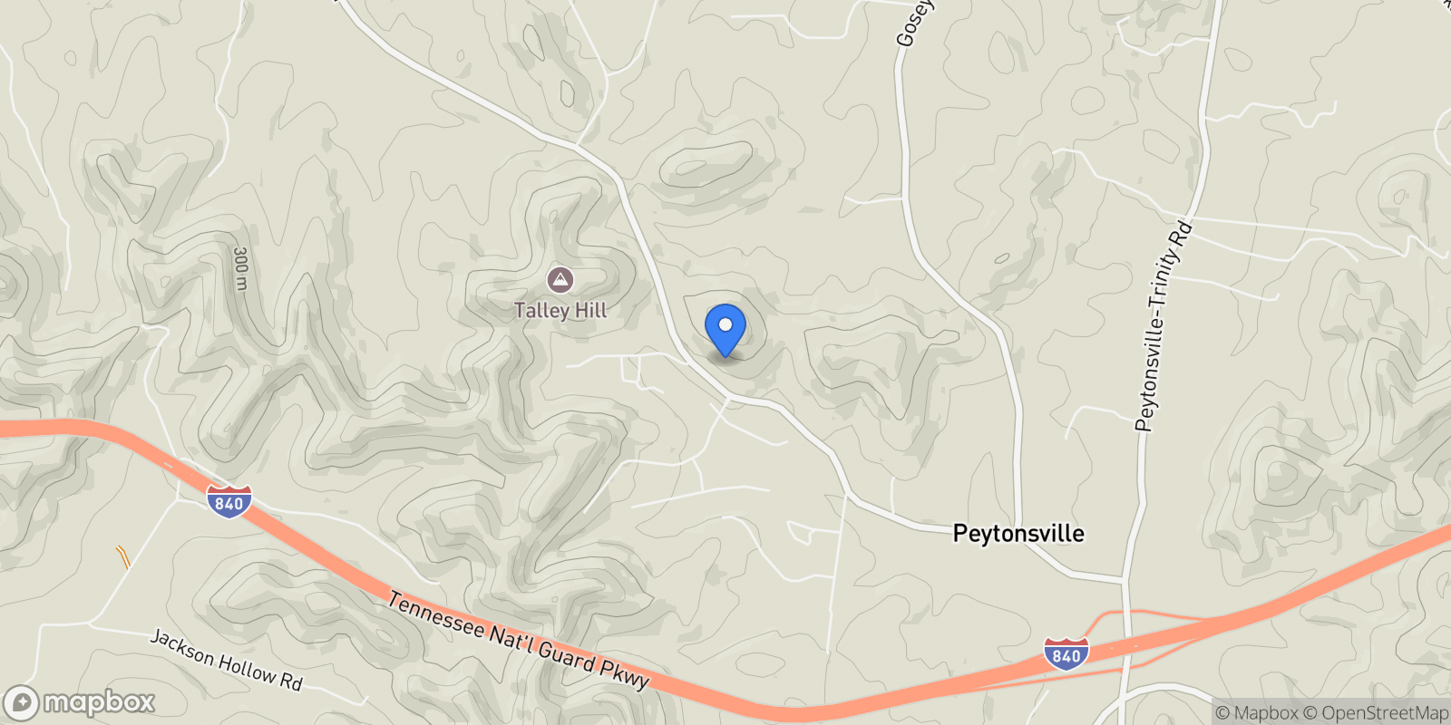Map showing 0 Peytonsville Rd, Franklin, TN 37064, Franklin, Tennessee, United States.