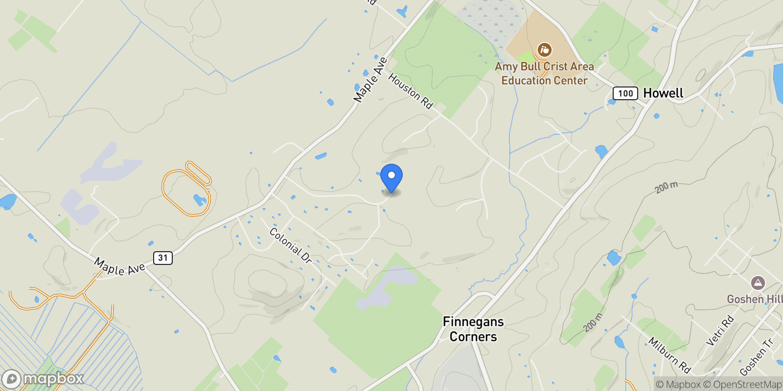 Map showing 52 Breezeway Lane, Goshen, NY 10924, Goshen, New York, United States.