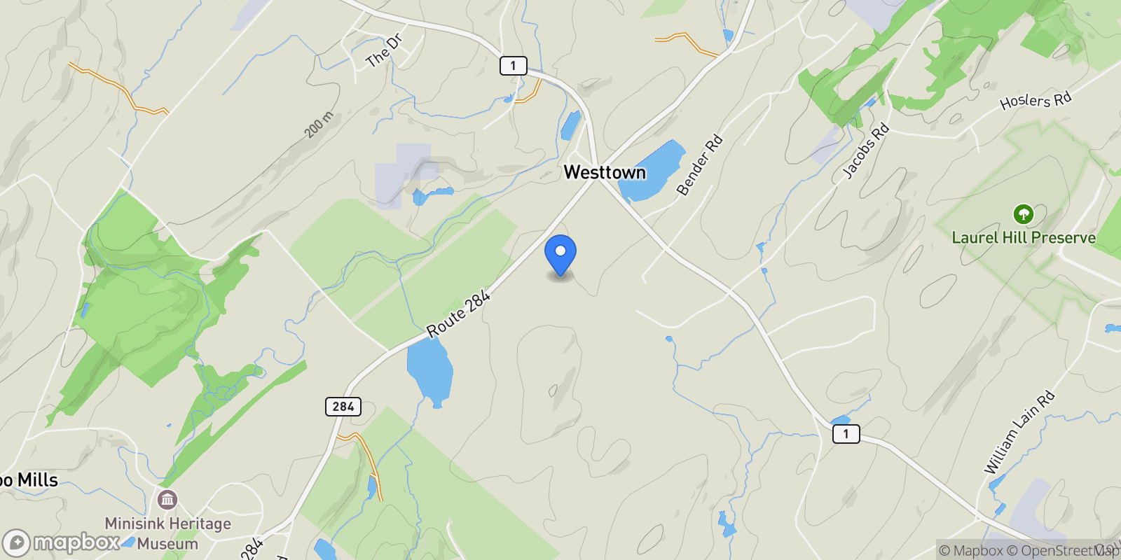Map showing Myers RD. Westtown, NY 10 Myers Road, Westtown, NY 10998, Westtown, New York, United States.
