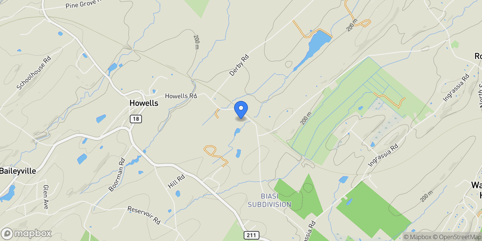 Map showing 255 Howells Road, Middletown, NY 10940, Middletown, New York, United States.