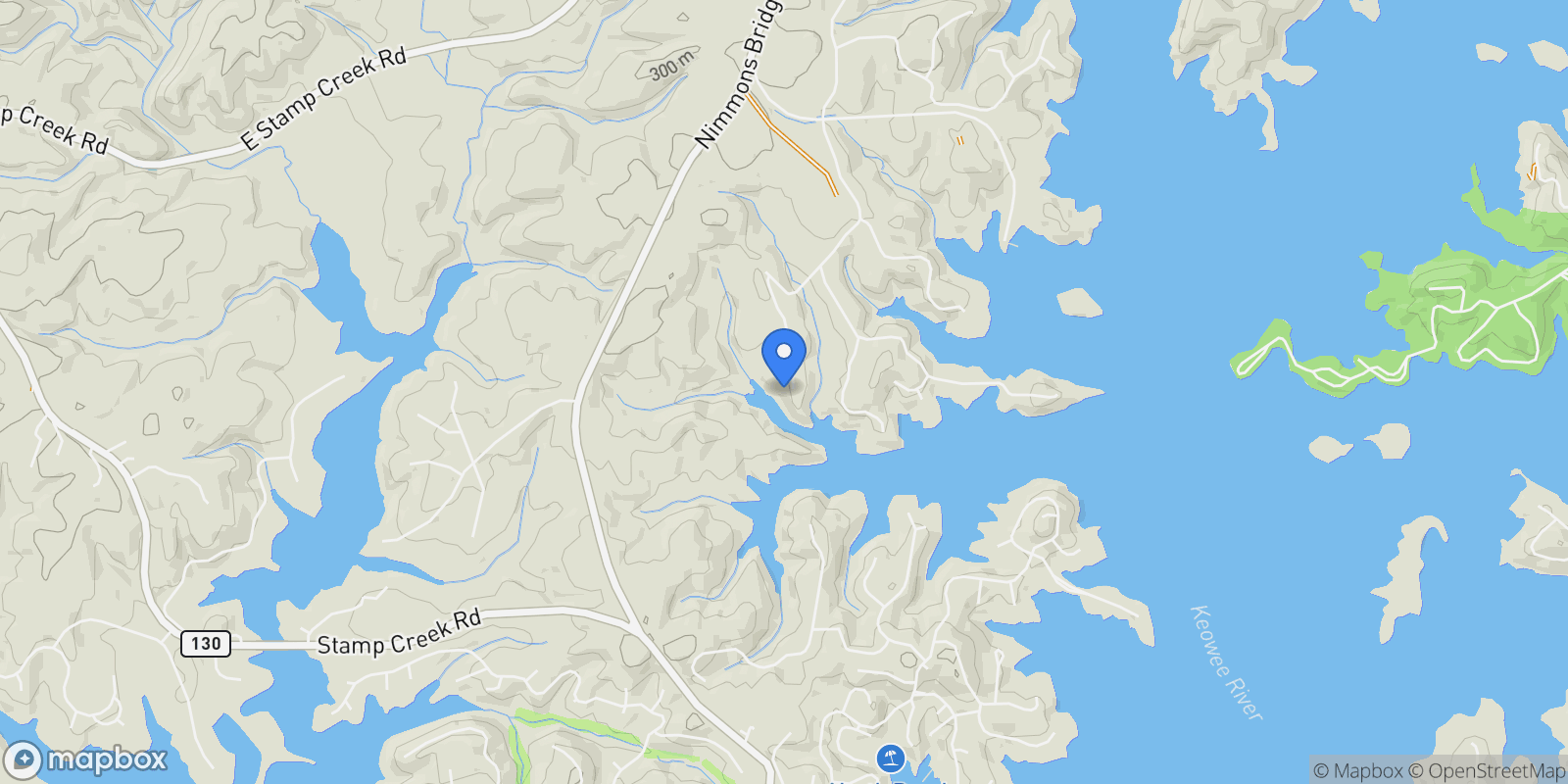 Map showing 730 Placid Cove Way, Salem, SC 29676, Salem, South Carolina, United States.