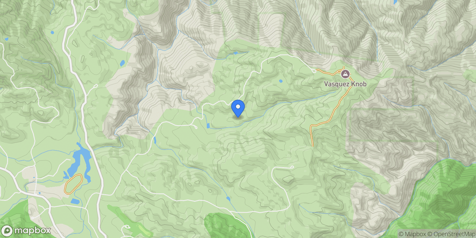 Map showing 16 Vasquez Trail, Carmel, CA 93923, Carmel-by-the-Sea, California, United States.