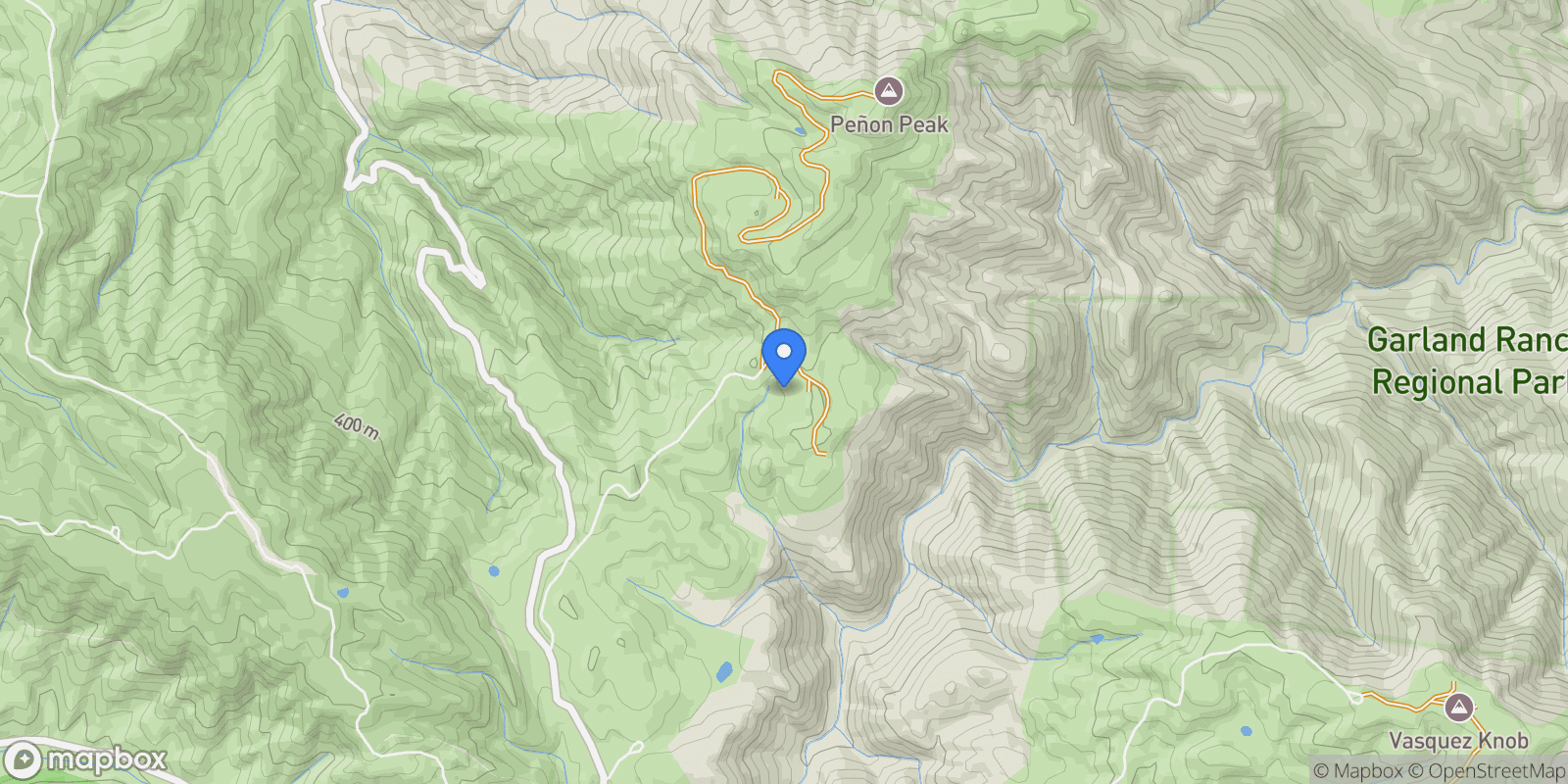 Map showing 1 Penon Peak (Lot 217) Trail, Carmel, CA 93923, Carmel-by-the-Sea, California, United States.