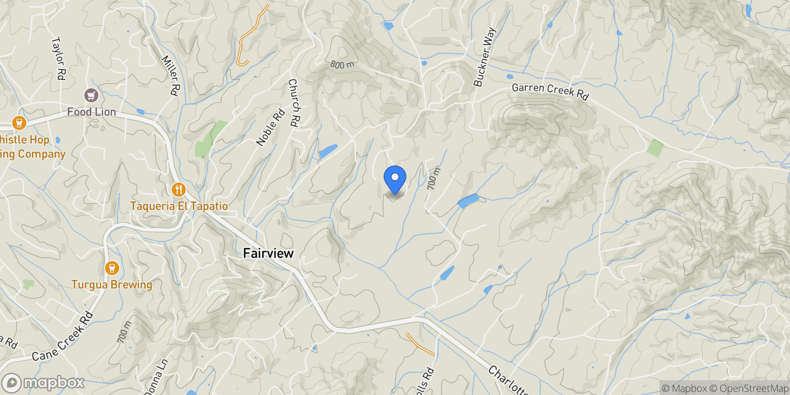 Map showing 163 Annabelle Linn Drive, Fairview, NC 28730, Fairview, North Carolina, United States.